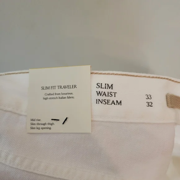 Banana Republic Men's Slim Traveler Pant - Picture 5 of 6